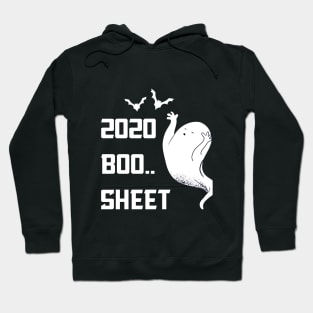 2020 boo sheet funny ghost Halloween gift Hoodie